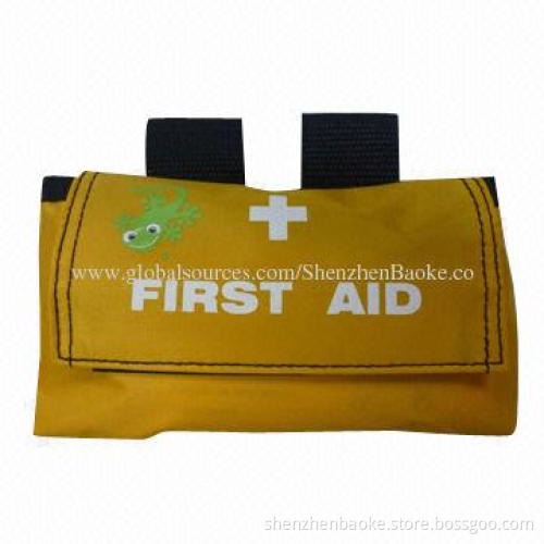 Bike Travel First Aid Kit Pouch with Plasters and Bandages